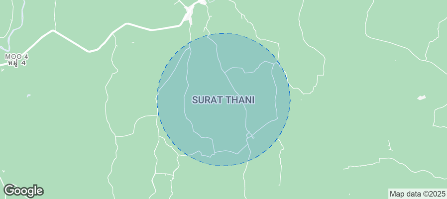 Map of Airbnb listings in Baan Harn
