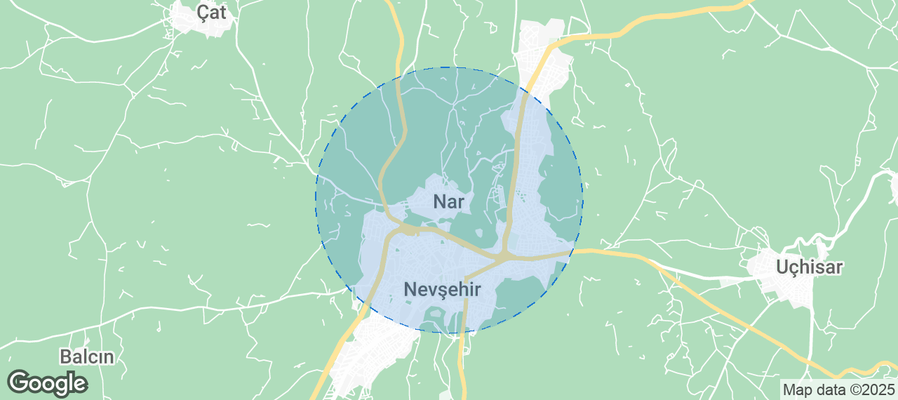 Map of Airbnb listings in Nar Beldesi