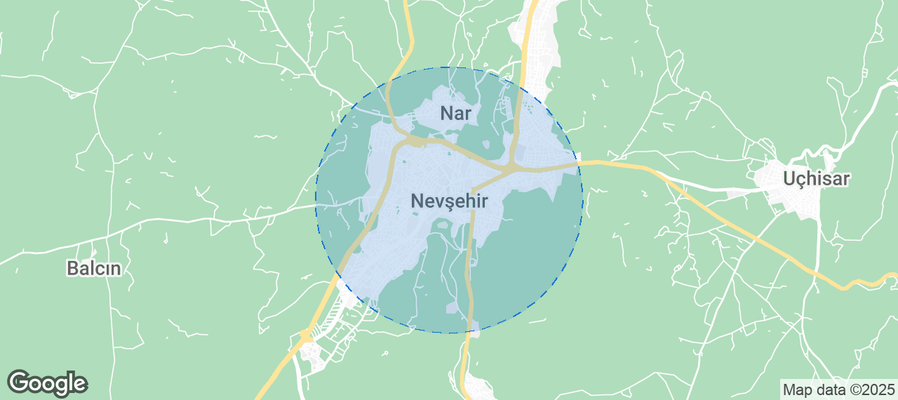 Nevşehir Airbnb map