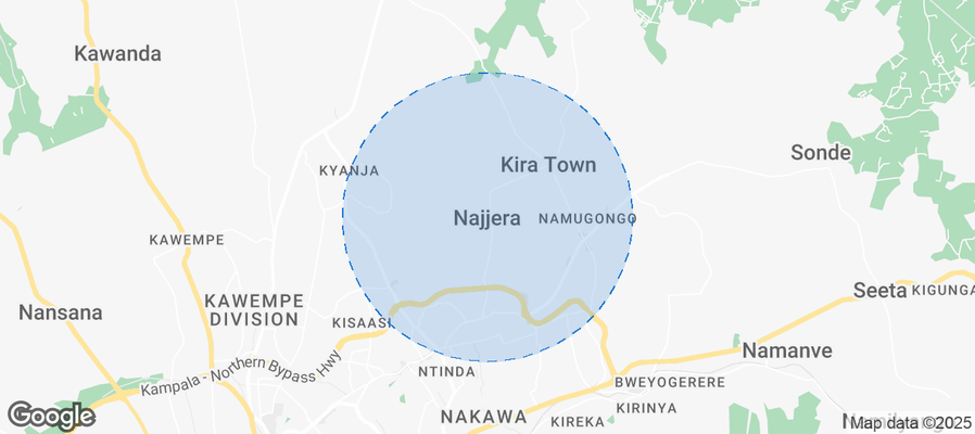 Najjeera Airbnb map