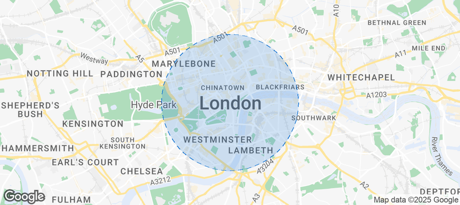 Map of Airbnb listings in London