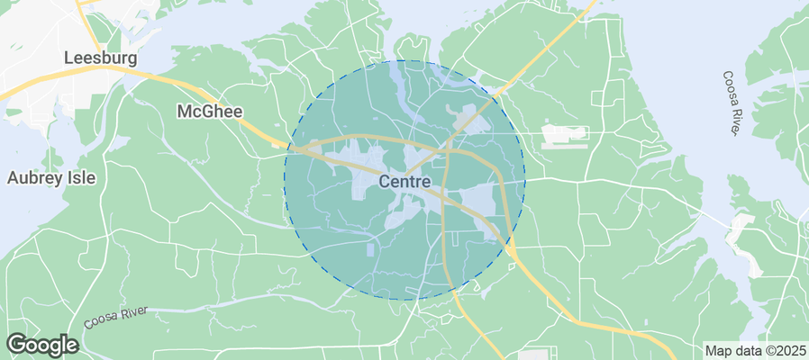 Map of Airbnb listings in Centre