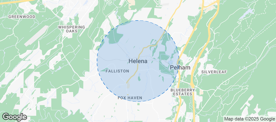 Map of Airbnb listings in Helena