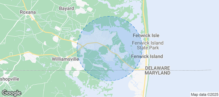 Map of Airbnb listings in Bayville
