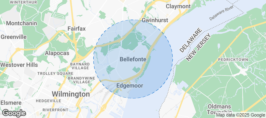Map of Airbnb listings in Bellefonte