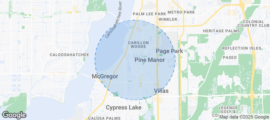 Map of Airbnb listings in Whiskey Creek