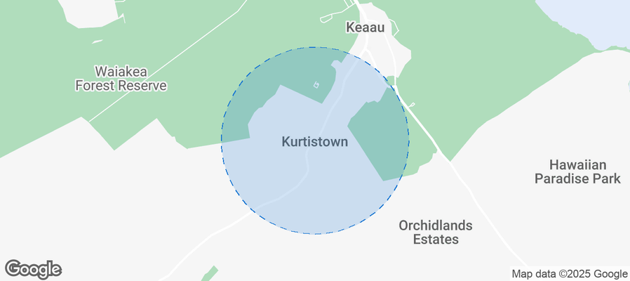 Map of Airbnb listings in Kurtistown