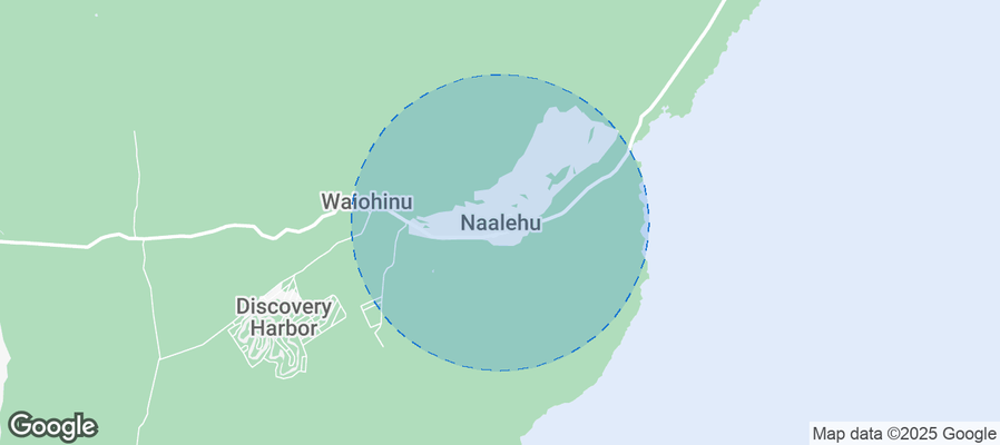 Map of Airbnb listings in Naalehu