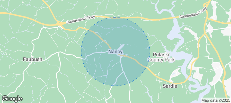 Map of Airbnb listings in Nancy