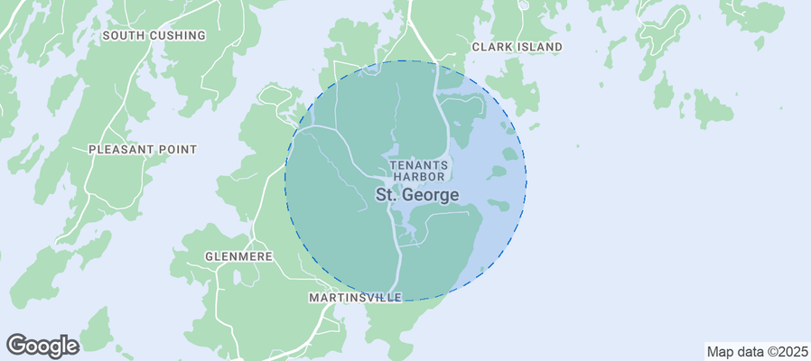 Map of Airbnb listings in Saint George