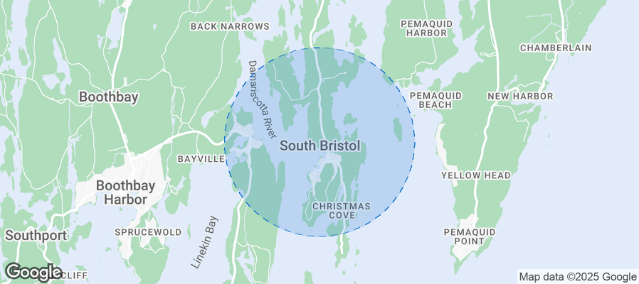 Map of Airbnb listings in South Bristol