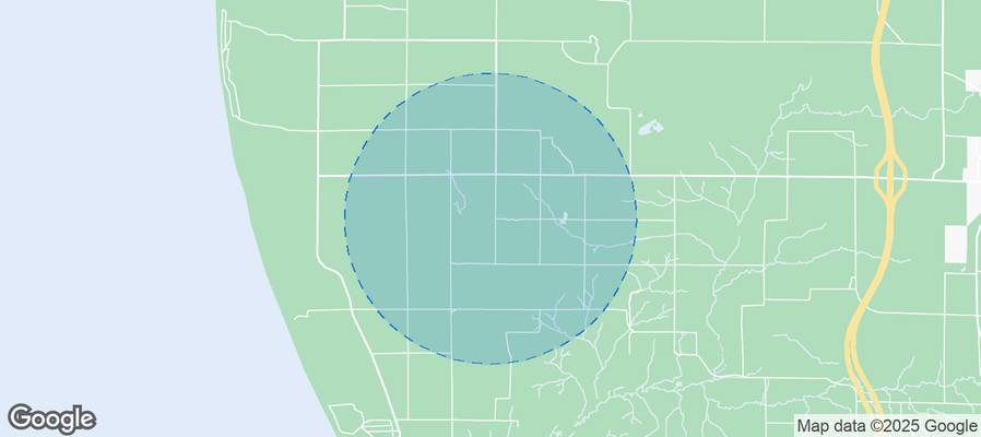 Map of Airbnb listings in Benona Township