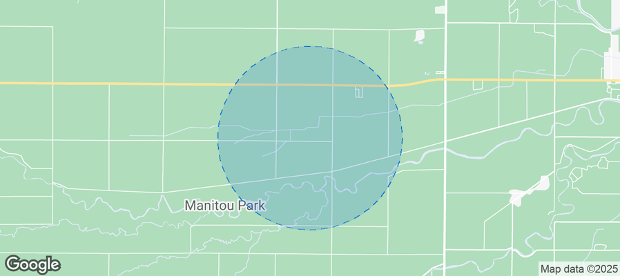 Map of Airbnb listings in Lee Township