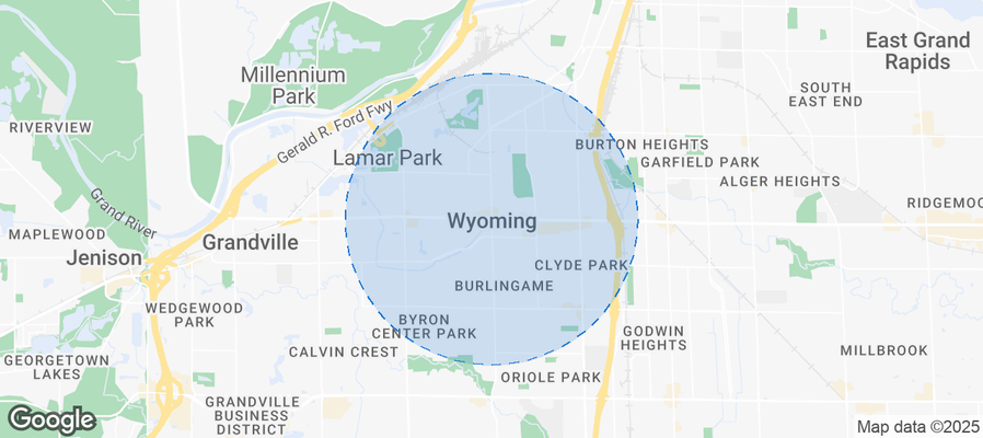 Map of Airbnb listings in Wyoming