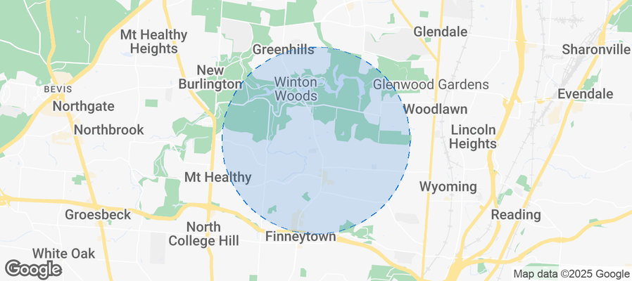 Map of Airbnb listings in Springfield Township