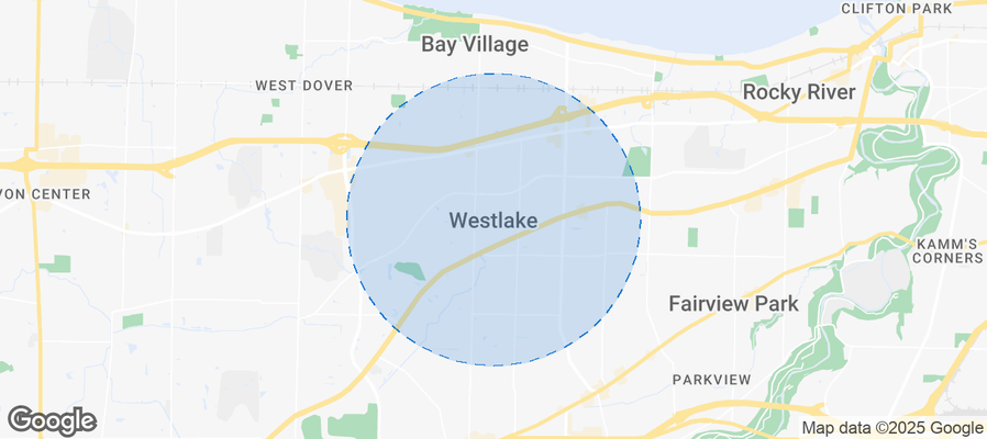 Map of Airbnb listings in Westlake