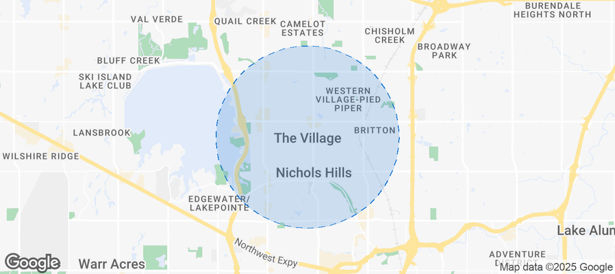 Map of Airbnb listings in The Village