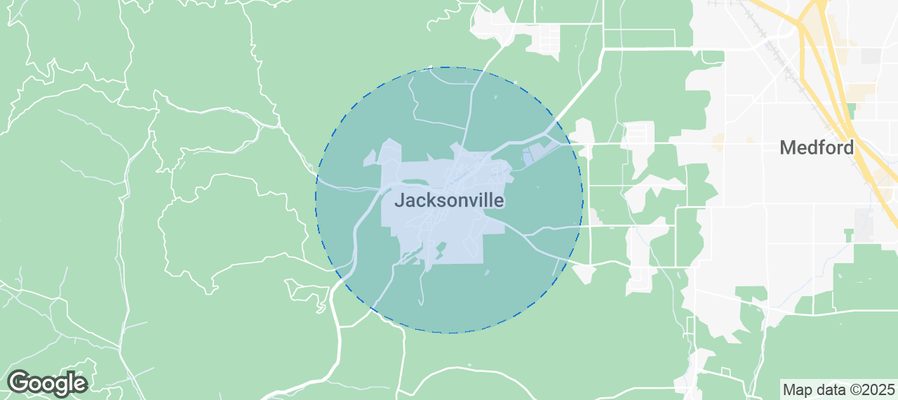 Map of Airbnb listings in Jacksonville