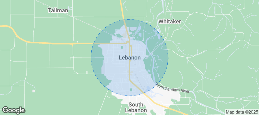 Map of Airbnb listings in Lebanon