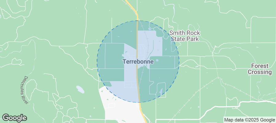Map of Airbnb listings in Terrebonne