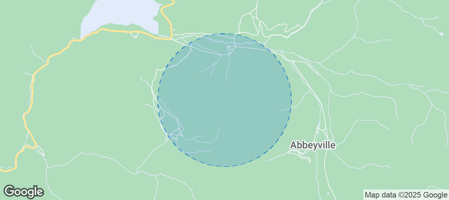 Map of Airbnb listings in Rincón