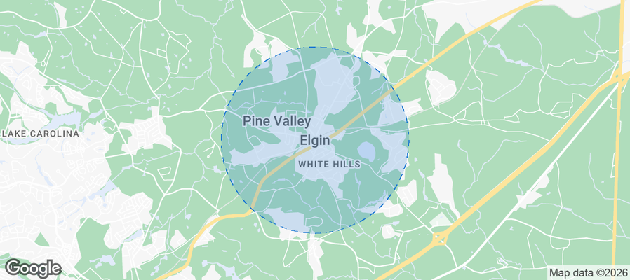 Map of Airbnb listings in Elgin