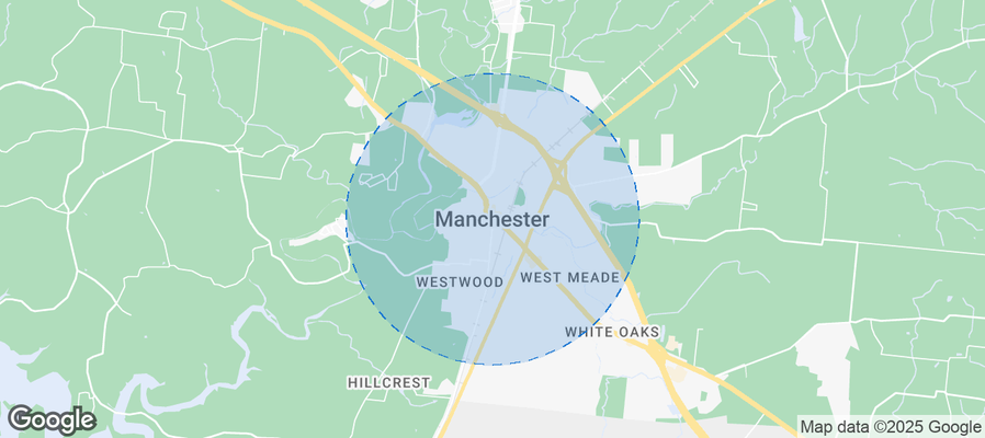 Map of Airbnb listings in Manchester