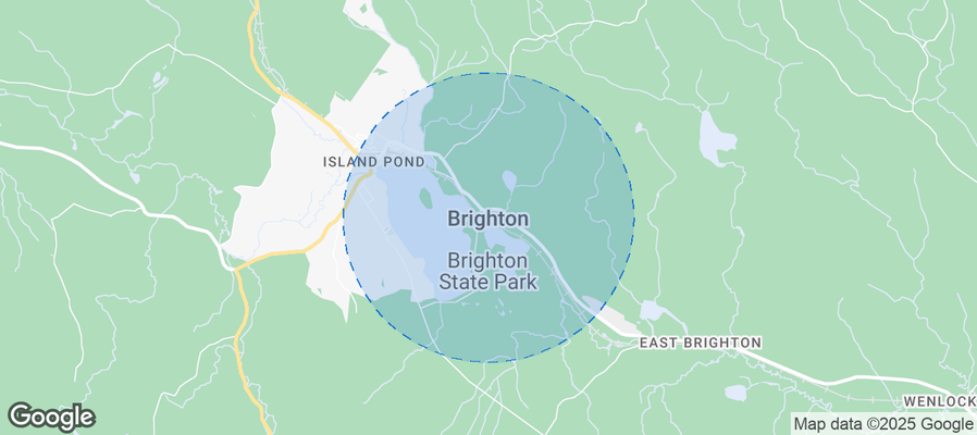 Map of Airbnb listings in Brighton