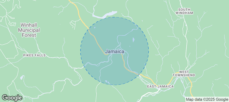 Map of Airbnb listings in Jamaica