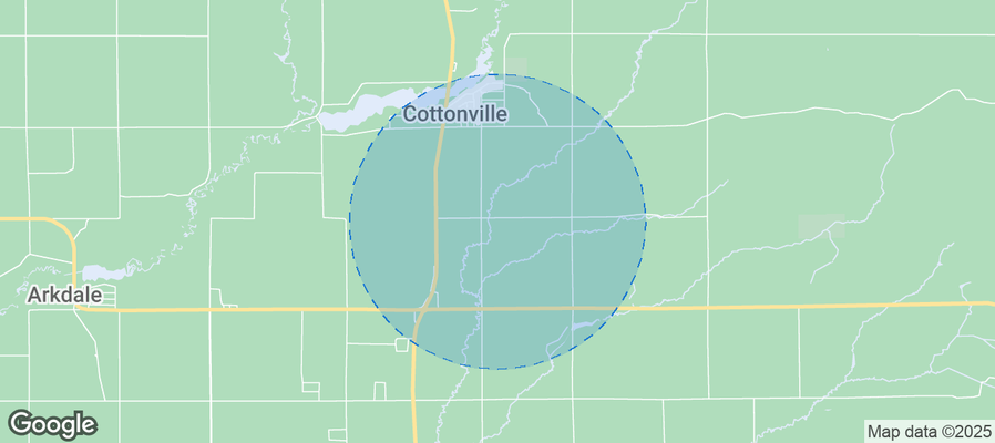 Map of Airbnb listings in Town of Preston