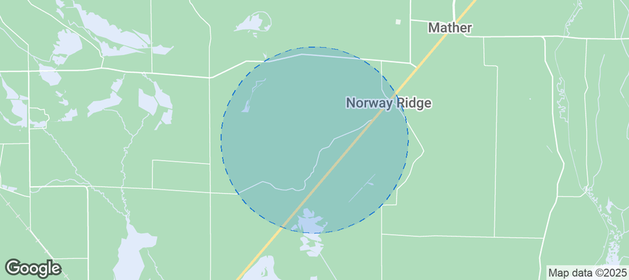 Map of Airbnb listings in Town of Scott