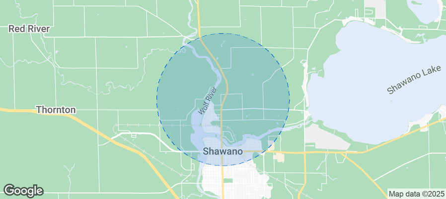 Map of Airbnb listings in Town of Wescott