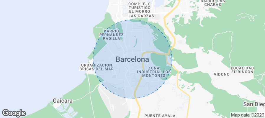 Map of Airbnb listings in Barcelona