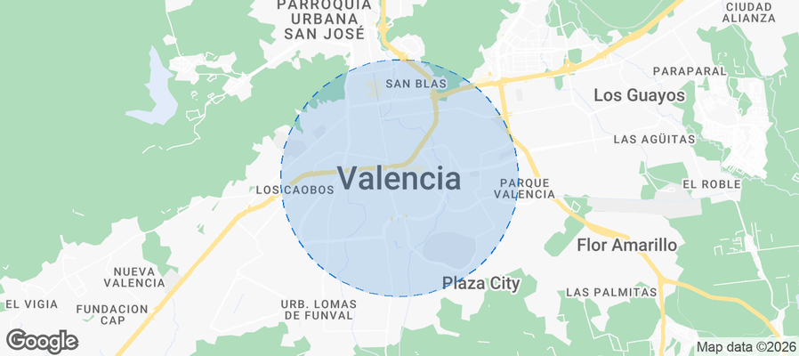 Valencia Airbnb map