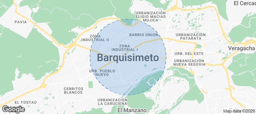 Barquisimeto Airbnb map